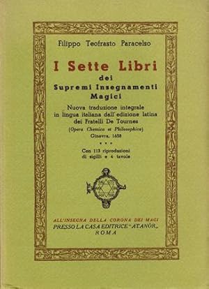 Seller image for I Sette Libri dei Supremi Insegnamenti Magici. for sale by Occulte Buchhandlung "Inveha"