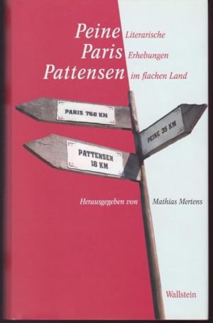 Seller image for Peine, Paris, Pattensen. Literarische Erhebungen im flachen Land for sale by Graphem. Kunst- und Buchantiquariat