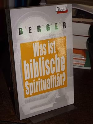 Seller image for Was ist biblische Spiritualitt? for sale by Altstadt-Antiquariat Nowicki-Hecht UG