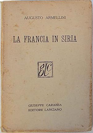 La Francia in Siria.