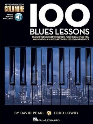 Bild des Verkufers fr 100 Blues Lessons : Keyboard Lesson Goldmine Series zum Verkauf von AHA-BUCH GmbH