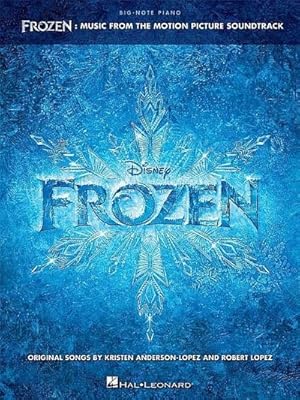 Bild des Verkufers fr Frozen: Big-Note Piano: Music from the Motion Picture Soundtrack zum Verkauf von AHA-BUCH GmbH