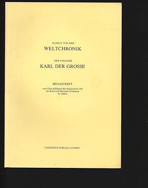 Seller image for Weltchronik. Der Stricker Karl der Grosse. Begleitheft. for sale by Antiquariat Bookfarm