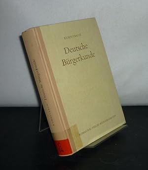 Image du vendeur pour Deutsche Brgerkunde. [Herausgegeben von Ferdinand Kuhn und Helmut Ibach]. mis en vente par Antiquariat Kretzer
