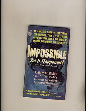 Immagine del venditore per Impossible Yet It Happened venduto da Richard Lemay