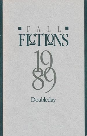 Bild des Verkufers fr Doubleday Fall Fictions 1989 zum Verkauf von Good Books In The Woods