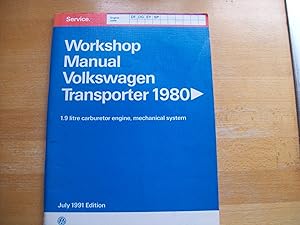 Volkswagen Transporter Workshop Manual [1.9 LITRE] - Carburetor Engine,mechanical System