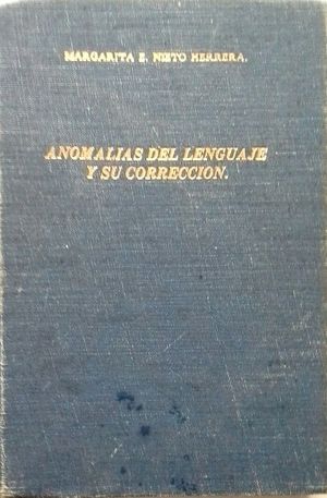 Imagen del vendedor de ANOMALAS DEL LENGUAJE Y SU CORRECCIN a la venta por CENTRAL LIBRERA REAL FERROL