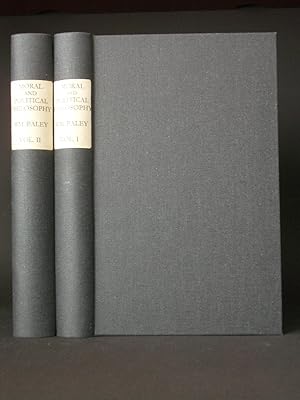 Seller image for The Principles of Moral and Political Philosophy. [two volumes, complete] for sale by Bookworks [MWABA, IOBA]