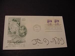 Immagine del venditore per SIGNED FIRST DAY POSTAL COVER (FDC) venduto da Daniel Montemarano