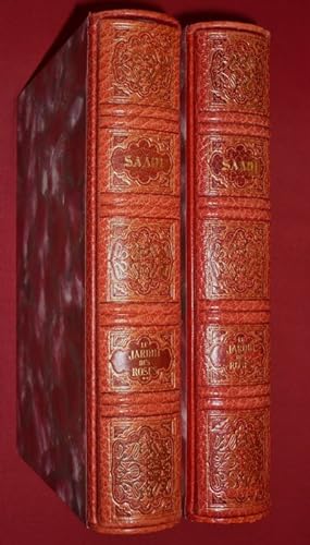 Seller image for Le Jardin des Roses. Traduction de Charles Defrmery (2 volumes). for sale by Librairie Diogne SARL