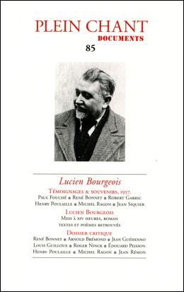 Seller image for Lucien BOURGEOIS ( DOCUMENTS ) [ Revue Plein Chant 2016 - n 85 ] for sale by Okmhistoire
