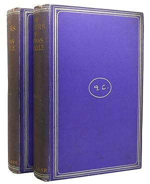 NEW LETTERS OF THOMAS CARLYLE 2 Volumes