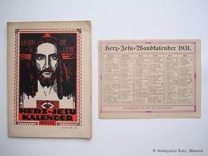 Herz-Jesu-Kalender für das Jahr 1931. Beiliegt: Herz-Jesu-Wandkalender 1931.