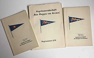 Jahresbericht bzw. Jahrbuch der Jahre 1936, 1937 und 1939. 3 Hefte.