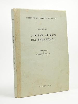 Bild des Verkufers fr Il Kitab Al-Kafi Dei Samaritani zum Verkauf von Librairie du Cardinal