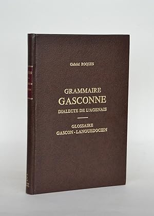 Grammaire gascone, dialecte De L'agenais - Glossaire Gascon-Languedocien