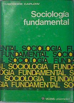 Imagen del vendedor de Sociologa Fundamental a la venta por Almacen de los Libros Olvidados