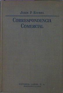 Imagen del vendedor de Correspondencia Comercial a la venta por Almacen de los Libros Olvidados