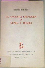 Imagen del vendedor de La Angustia Creadora En Nuez Y Pombo a la venta por Almacen de los Libros Olvidados