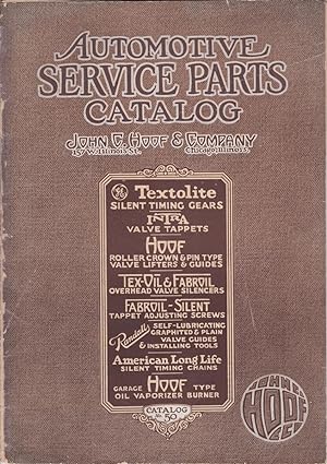 Automotive Service Parts Catalog No. 50