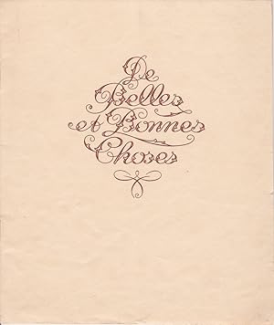 La Confiserie Centenaire Joseph Negre. Catalogue 1929