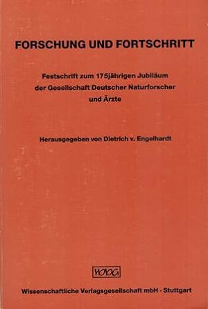 Image du vendeur pour Forschung und Fortschritt. mis en vente par Occulte Buchhandlung "Inveha"