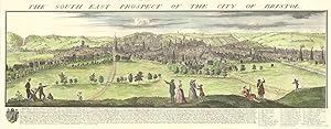 Imagen del vendedor de The South East Prospect of the City of Bristol a la venta por Maynard & Bradley
