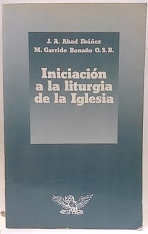 Seller image for Iniciacin A La Liturgia De La Iglesia for sale by SalvaLibros