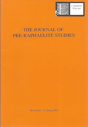 Bild des Verkufers fr The Journal of Pre-Raphaelite Studies New Series 12: Spring 2003 zum Verkauf von Charles Lewis Best Booksellers