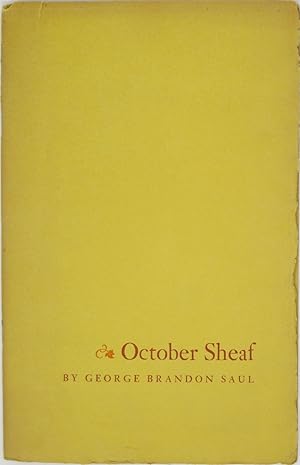 Image du vendeur pour October Sheaf mis en vente par Powell's Bookstores Chicago, ABAA