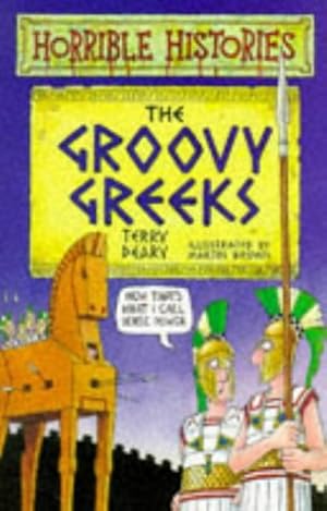 Immagine del venditore per The Groovy Greeks (Horrible Histories) venduto da Antiquariat Buchhandel Daniel Viertel