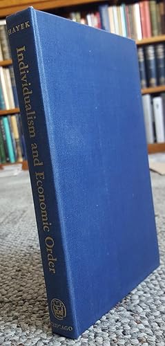 Seller image for Individualism and Economic Order. FIRST EDITION. for sale by Ted Kottler, Bookseller