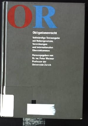 Bild des Verkufers fr Schweizerisches Obligationenerecht zum Verkauf von books4less (Versandantiquariat Petra Gros GmbH & Co. KG)