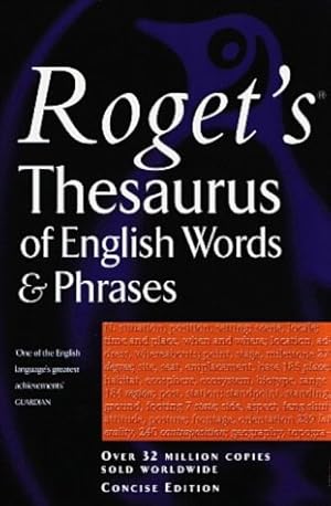 Seller image for Roget's Thesaurus of English Words & Phrases (Penguin Reference Books) for sale by Modernes Antiquariat an der Kyll