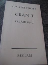 Seller image for Granit Erzhlung for sale by Alte Bcherwelt