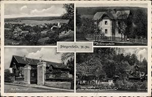 Ansichtskarte / Postkarte Siegenfeld Heiligenkreuz in Niederösterreich, Erholungsheim, Gut Marien...