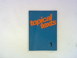 Seller image for Topical texts 1 for sale by ANTIQUARIAT FRDEBUCH Inh.Michael Simon