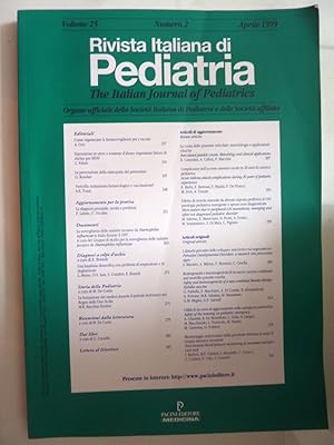 Rivista Italiana di Pediatria - The Italian Journal of Pediatrics Volume 25 Numero 2 Aprile 1999