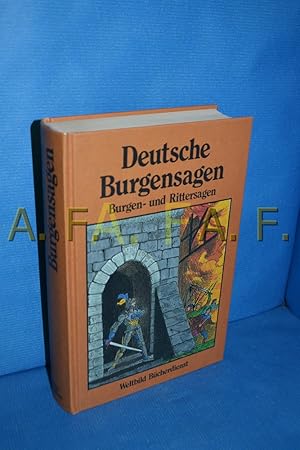 Imagen del vendedor de Deutsche Bugensagen, Burgen- und Rittersagen a la venta por Antiquarische Fundgrube e.U.