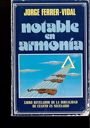 Immagine del venditore per Notable En Armonia venduto da Papel y Letras