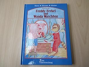 Freddy Ferkel und Wanda Waschbär Stern Blumen Bücher