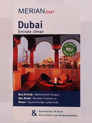 Immagine del venditore per Dubai Emirate Oman: Mit Kartenatlas im Buch und Extra-Karte zum Herausnehmen (MERIAN live) venduto da Leserstrahl  (Preise inkl. MwSt.)