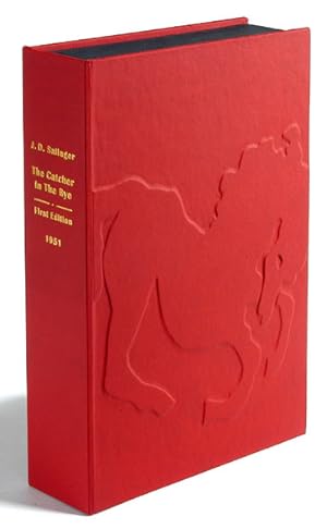 Immagine del venditore per THE CATCHER IN THE RYE. Custom Collector's 'Sculpted' Clamshell Case. [Collector's Custom Clamshell case only - Not a book and "no book" included] venduto da TBCL The Book Collector's Library