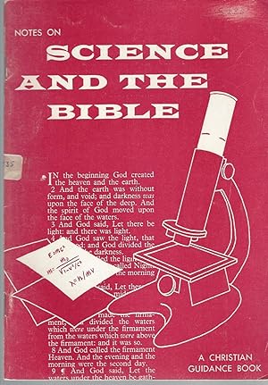 Notes On Science And The Bible