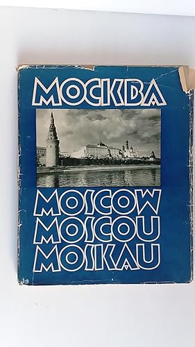 Mockba Moscow Moscou Moskau 1960