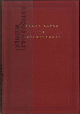 La Métamorphose. (traduit de l'allemand par Alexandre Vialatte).