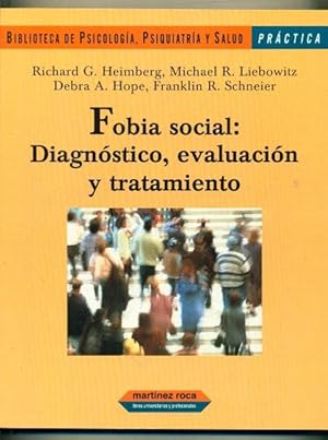 Seller image for FOBIA SOCIAL. DIAGNOSTICO, EVALUACION Y TRATAMIENTO for sale by Ducable Libros