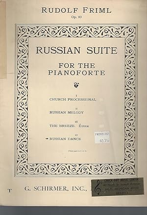 Seller image for Russian Suite for the Pianoforte Op. 83 No. 4 - Russian Dance Sheet Music for sale by Vada's Book Store