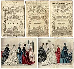 PETERSON'S LADIES NATIONAL MAGAZINE (1870: OCTOBER, NOVEMBER & DECEMBER)
